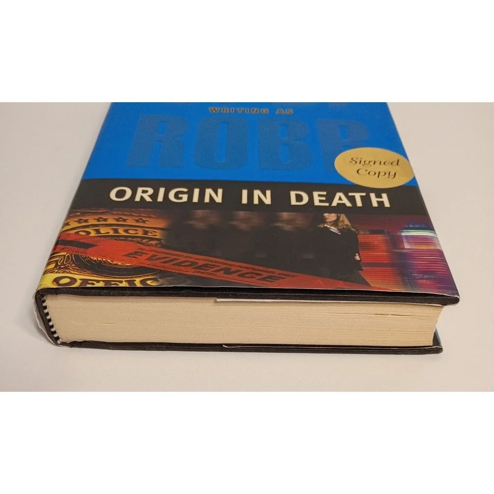 **SIGNED COPY** Origin in Death by J.D. Robb Nora Roberts 2005 First Edition HC